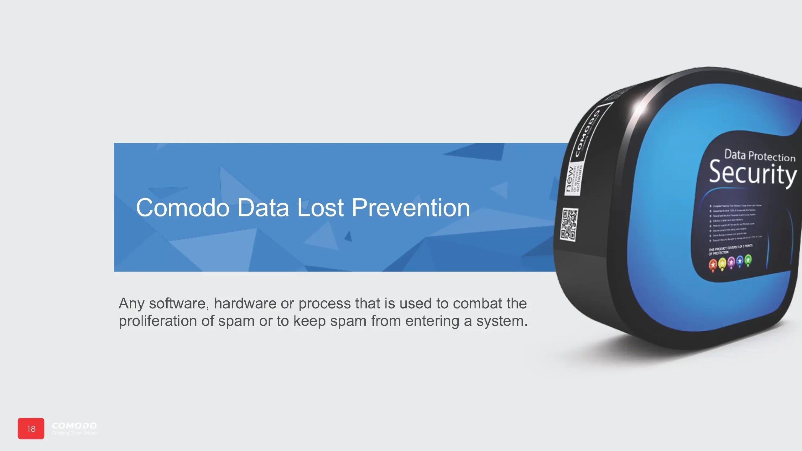 Comodo Antivirus Data Loss Prevention Presentation Slide Deck