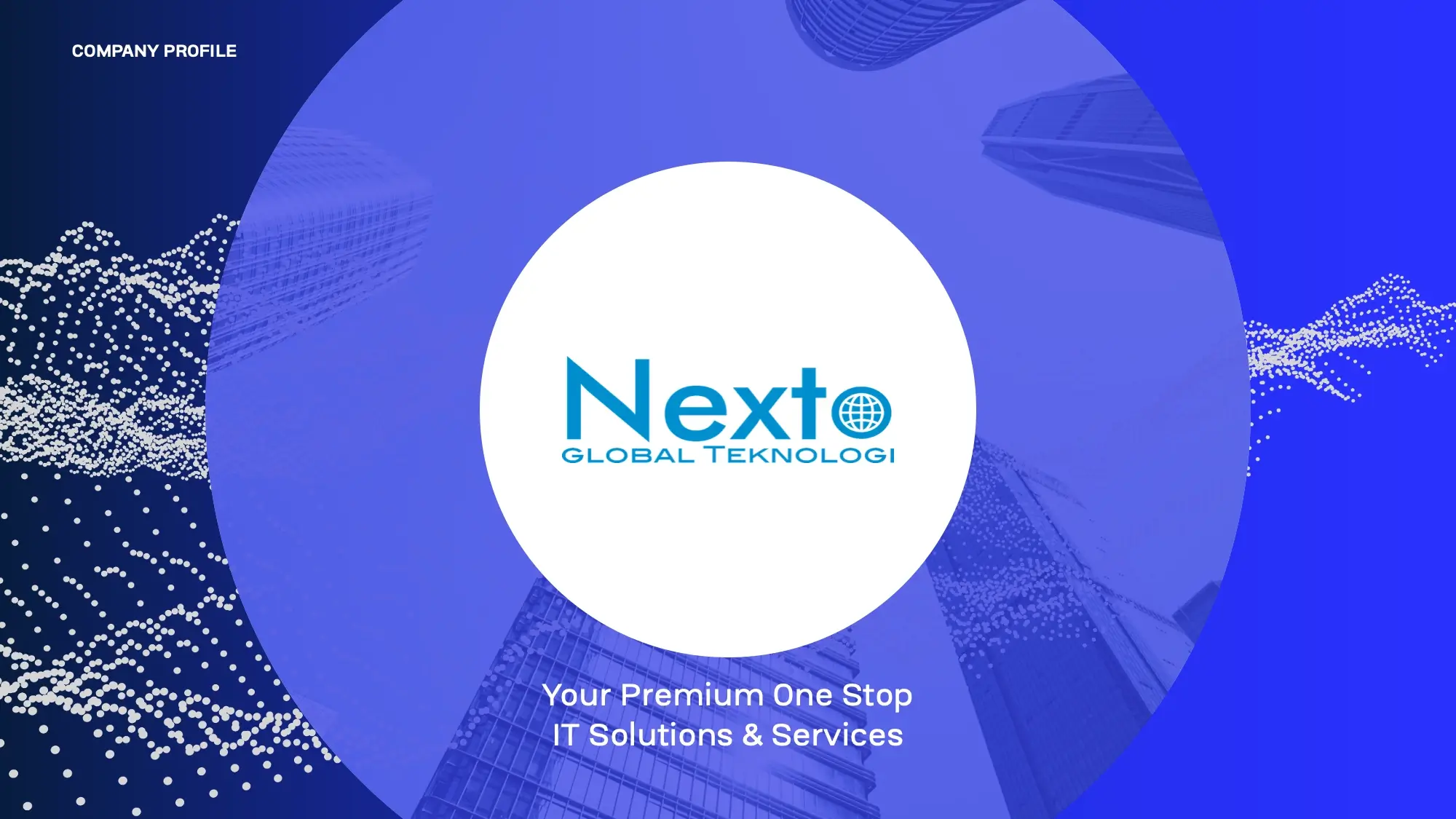 Nexto Global Teknologi Premium One Stop Solutions IT Services Presentation Slide Deck